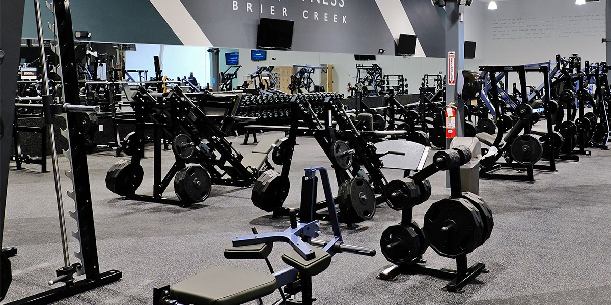 Gym in Brier Creek O2 Fitness Raleigh Brier Creek